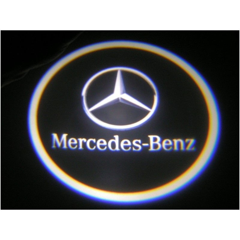lampade logo led Mercedes Benz