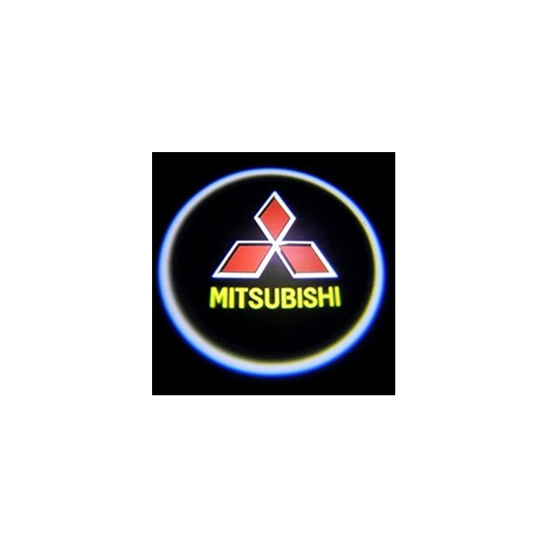 logotipo llevado mitsubishi