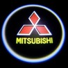 logo led Mitsubishi