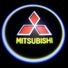 logotipo llevado mitsubishi