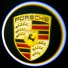 Logo LED Porsche