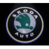 Logo LED Skoda