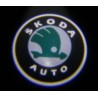 Logotipo LED de Skoda