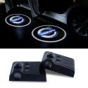 Proiettore Logo LED Volvo per Portiera con Batteria no Fori no Connessioni Plug & Play