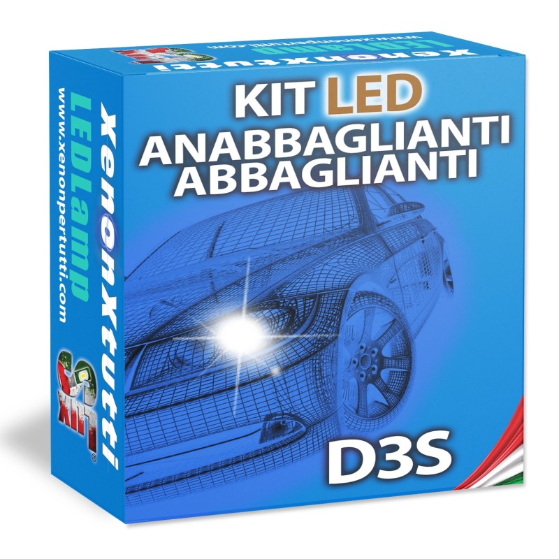 Lampade Led Anabbaglianti e Abbaglianti D3S per AUDI Q7 4LB  tecnologia CANBUS