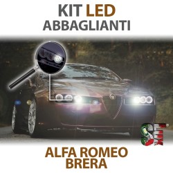 Lampade Led Abbaglianti H7 per ALFA ROMEO Brera (2006 - 2011) con tecnologia CANBUS