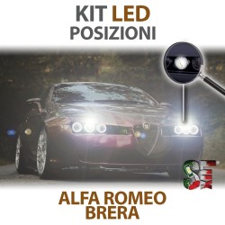 Lampade Led Posizione T10 W5W ALFA ROMEO Brera (2006 - 2011) Tecnologia CANBUS