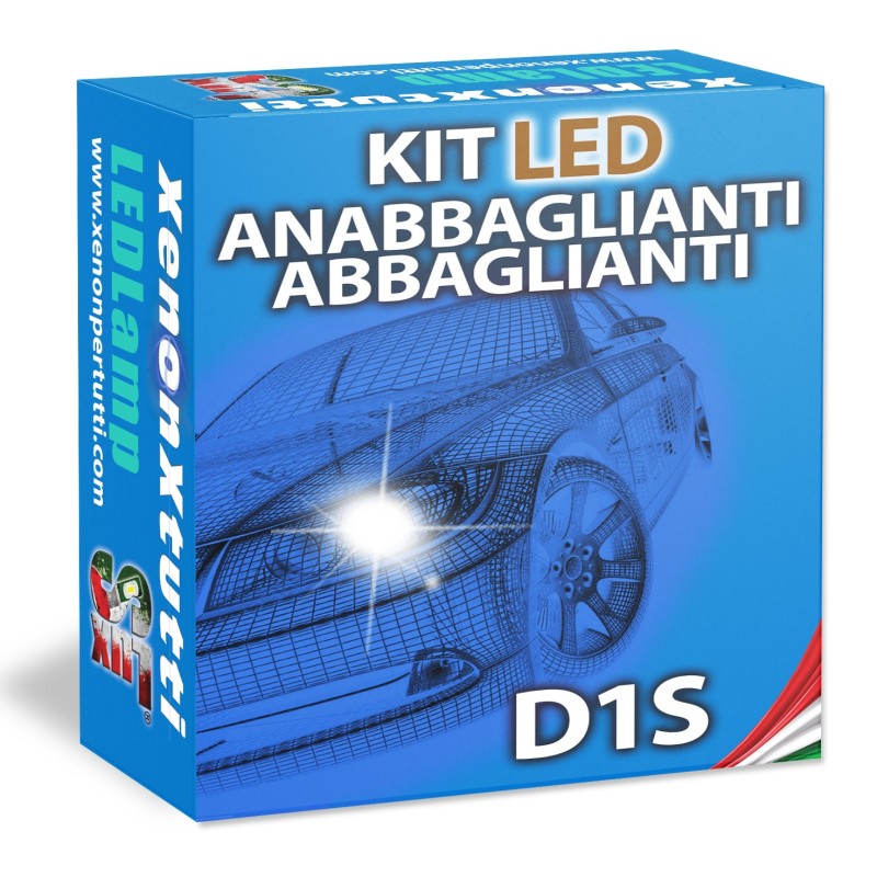 Lampade Led Anabbaglianti e Abbaglianti D1S per BMW X6 - E71 E72 (2008 - 2015) con tecnologia CANBUS