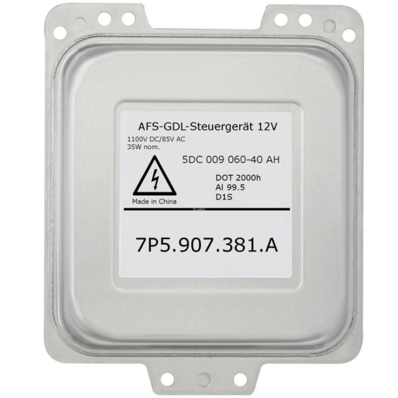 Xenon Ballast Control Unit 7P5907381A Porsche Cayenne Replacement