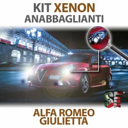 Lampade Xenon Anabbaglianti H7 per ALFA ROMEO Giulietta 2010 in poi tecnologia CANBUS