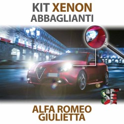 Lampade Xenon Abbaglianti H1 per ALFA ROMEO Giulietta 2010 in poi tecnologia CANBUS