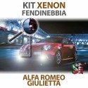 Lampade Xenon Fendinebbia H3 per ALFA ROMEO Giulietta 2010 in poi tecnologia CANBUS