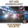 Lampade Led Anabbaglianti H7 per ALFA ROMEO Giulietta 2010 in poi con tecnologia CANBUS