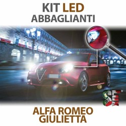 Lampade Led Abbaglianti H1 per ALFA ROMEO Giulietta 2010 in poi con tecnologia CANBUS
