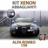 Lampade Xenon Abbaglianti H1 per ALFA ROMEO 159  tecnologia CANBUS