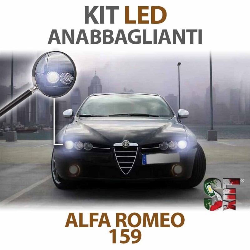 Lampade Led Anabbaglianti H7 per ALFA ROMEO 159 tecnologia CANBUS