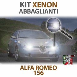 Lampade Xenon Abbaglianti H1 per ALFA ROMEO 156 (1997 - 2006) con tecnologia CANBUS