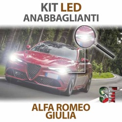 Luces de cruce LED H7 para ALFA ROMEO Giulia (2015 en adelante) con tecnología CANBUS