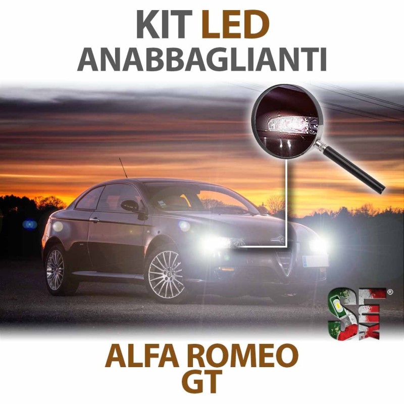 Lampade Led Anabbaglianti H7 per ALFA ROMEO GT (2003 - 2010) con tecnologia CANBUS