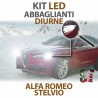 Luces Diurnas y de Carretera LED H15 para ALFA ROMEO Stelvio (2016 en adelante) con tecnología CANBUS