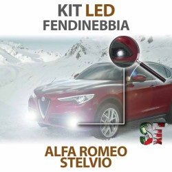 Lampade Led Fendinebbia H11 per ALFA ROMEO Stelvio (2016 in poi) con tecnologia CANBUS