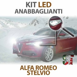 Lampade Led Anabbaglianti H7 per ALFA ROMEO Stelvio (2016 in poi) con tecnologia CANBUS