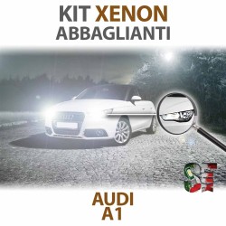 Lampade Xenon Abbaglianti H1 AUDI A1 8X1 8XK (2010 - 2018) con tecnologia CANBUS