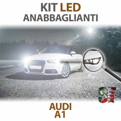 Lampade Led Anabbaglianti H7 per AUDI A1 8X1 8XK (2010 - 2018) con tecnologia CANBUS