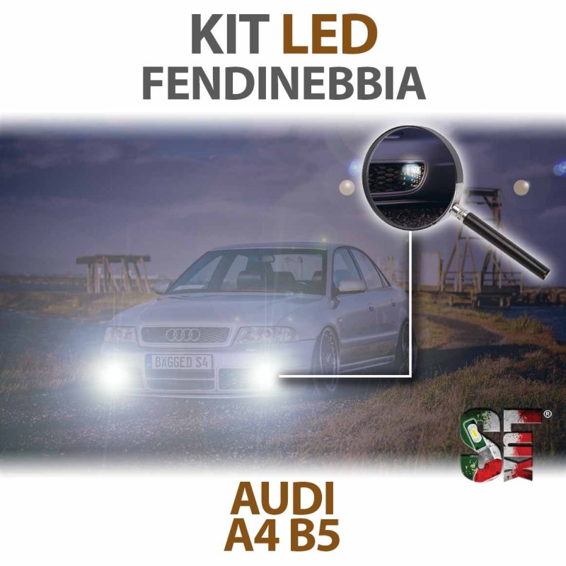 Faros antiniebla LED H1 para AUDI A4 B5 (1994 - 2001) con tecnología CANBUS