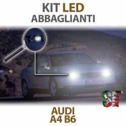 Lampade Led Abbaglianti H7 per AUDI A4 B6  (2000 al 2004) con tecnologia CANBUS