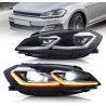 Fari FULL Led Volkswagen Golf 7.5 Luci di Posizione Drl e Anabbaglianti Abbaglianti completo ricambio aftermarket