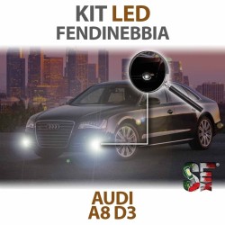 KIT LUCES ANTINIEBLA LED COMPLETO para AUDI A8 (D3) específico CANBUS