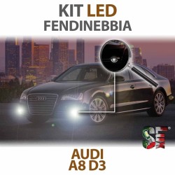 Lampade Led Fendinebbia  per AUDI A8 D3 (2002 - 2010) con tecnologia CANBUS