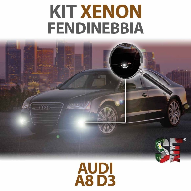 KIT LUCES ANTINIEBLA DE XENÓN para AUDI A8 (D3) específico CANBUS