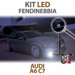 Lampade Led Fendinebbia H11 per AUDI A6 C7 (2010 - 2018) con tecnologia CANBUS