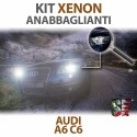 KIT XENON ANABBAGLIANTI per AUDI A6 (C6) specifico CANBUS
