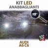 KIT FULL LED ANABBAGLIANTI per AUDI A6 (C6) specifico CANBUS