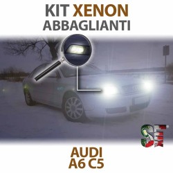 Lampade Xenon Abbaglianti H7 per AUDI A6 C5 (1997 - 2005) con tecnologia CANBUS