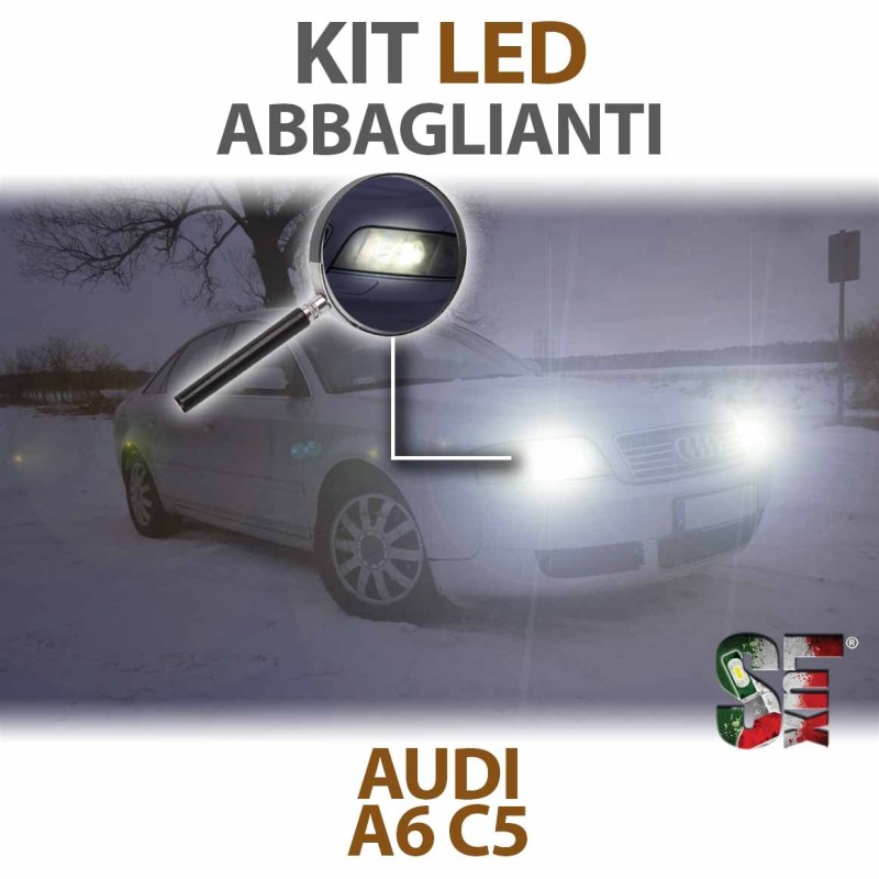 KIT LUCES DE CARRETERA FULL LED AUDI A6 C6 CANBUS ESPECÍFICO