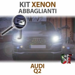Lampade Xenon Abbaglianti H7 per AUDI Q2 (2016 in poi) con tecnologia CANBUS