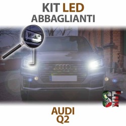 Lampade Led Abbaglianti H7 per AUDI Q2 (2016 in poi) con tecnologia CANBUS