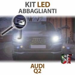 KIT LUCES DE CRUCE FULL LED para AUDI Q2 serie TOP específica