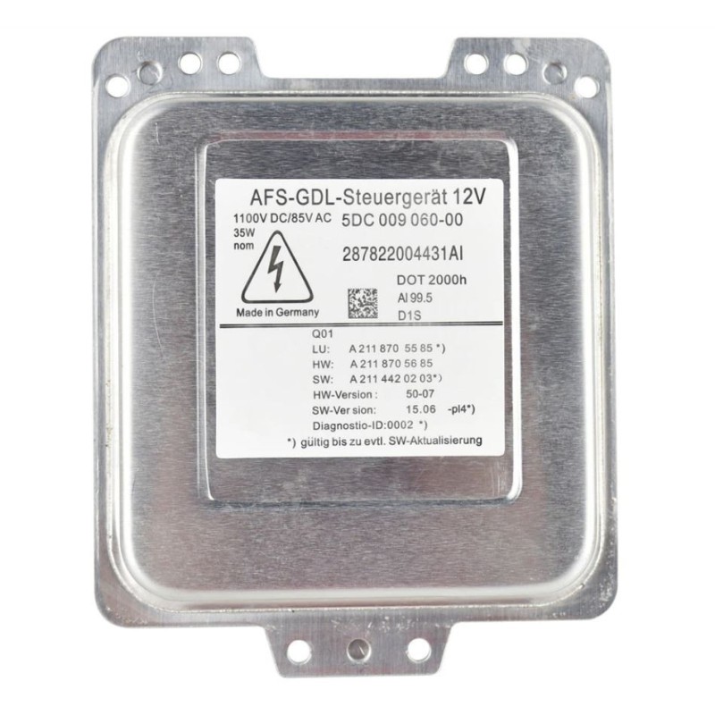 Control unit A2118705585 Xenon headlights Ballast Mercedes E-Klasse W211 Replacement