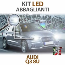Lampade Led Abbaglianti H7 per AUDI Q3 8U (2011 in poi) con tecnologia CANBUS