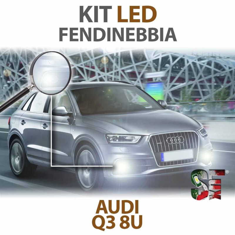 KIT LUCES ANTINIEBLA FULL LED para AUDI Q3 específico CANBUS