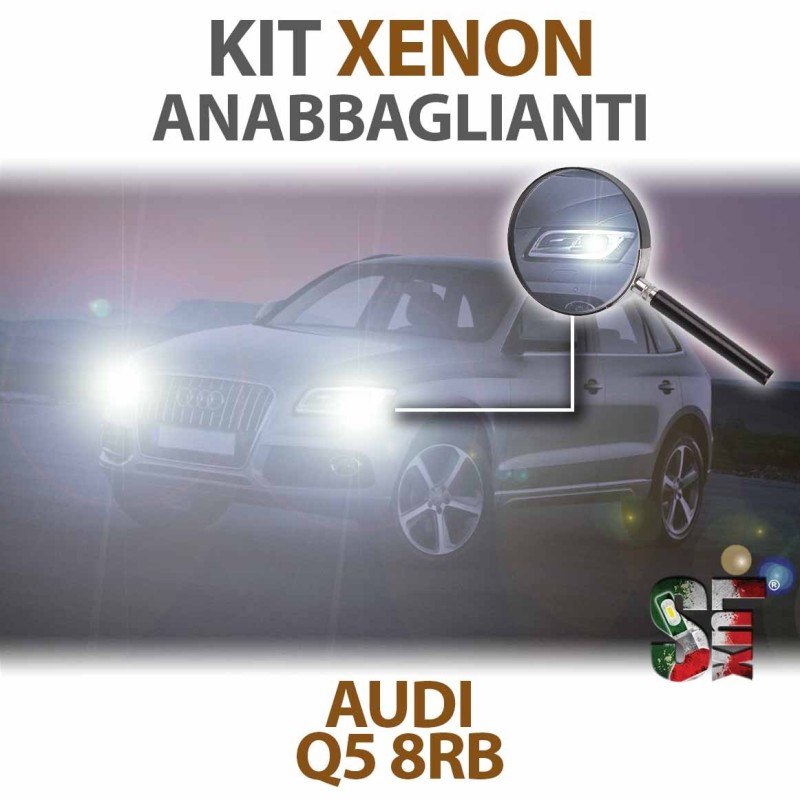 KIT XENON ANABBAGLIANTI per AUDI Q5 8R specifico serie TOP