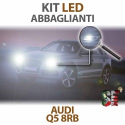 KIT LED ABBAGLIANTI per AUDI Q5 8R specifico serie TOP CANBUS