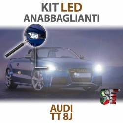 KIT FULL LED ANABBAGLIANTI per AUDI TT (8J) specifico CANBUS