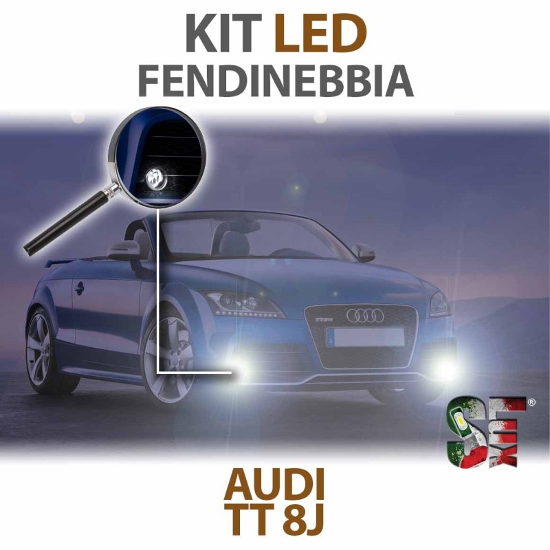 KIT DE LUCES ANTINIEBLA FULL LED para AUDI TT (8J) específico serie TOP