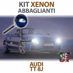 KIT XENON ABBAGLIANTI per AUDI TT (8J) specifico serie TOP